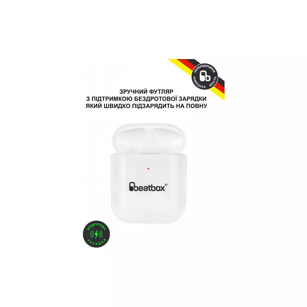 Наушники BeatBox PODS AIR 2 Wireless Charging White (bbpair2wcw) - 4