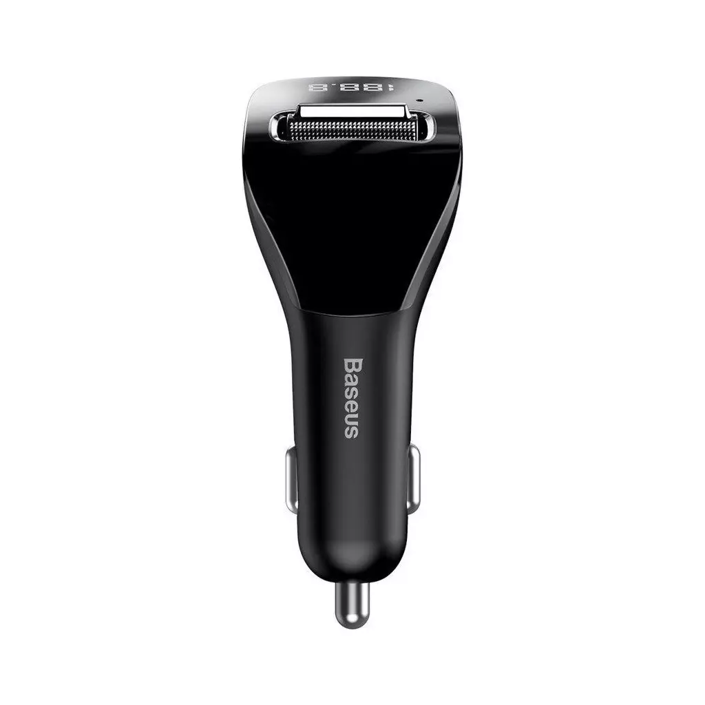 FM модулятор Baseus Streamer F40 AUX wireless MP3 Black (CCF40-01) - 1 FM модулятор Baseus Streamer F40 AUX wireless MP3 Black (CCF40-01) - 1