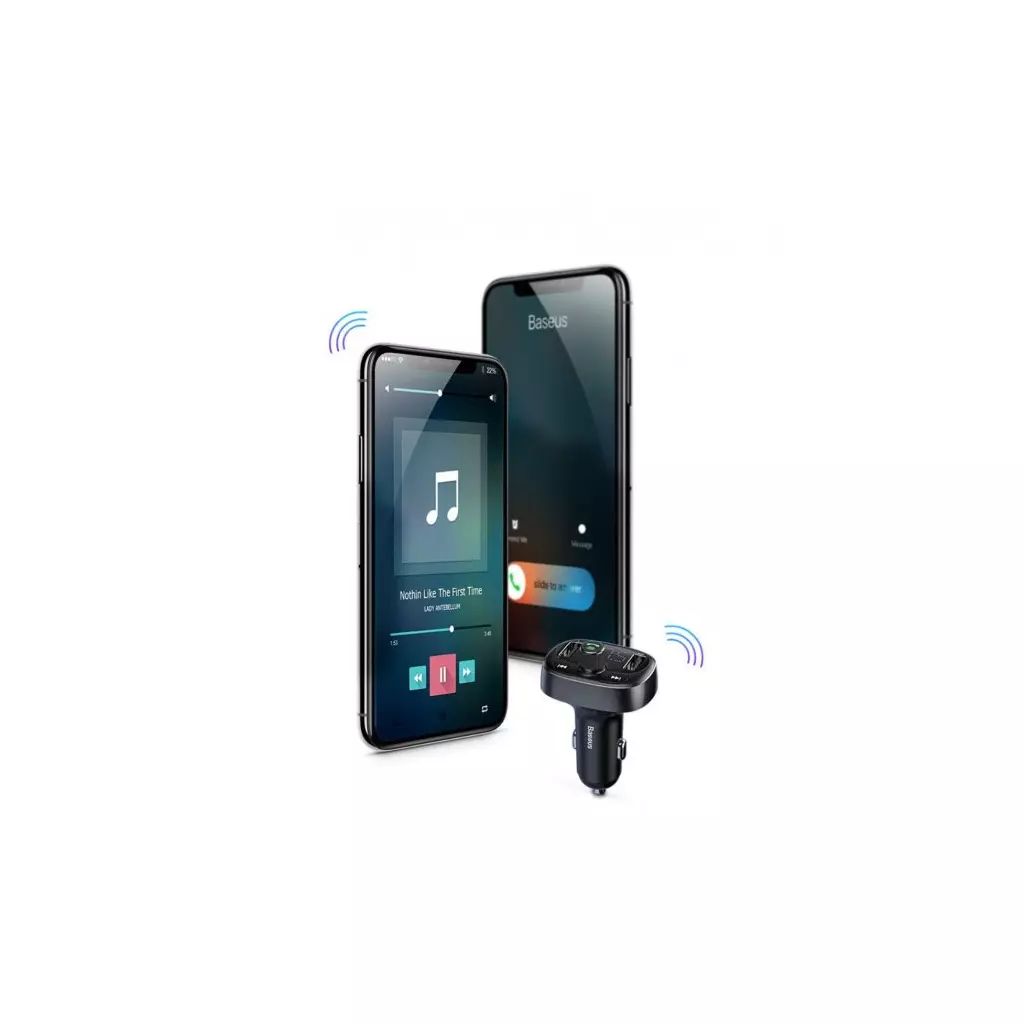 FM модулятор Baseus T typed Bluetooth MP3 Tarnish (CCALL-TM01) - 9 FM модулятор Baseus T typed Bluetooth MP3 Tarnish (CCALL-TM01) - 9