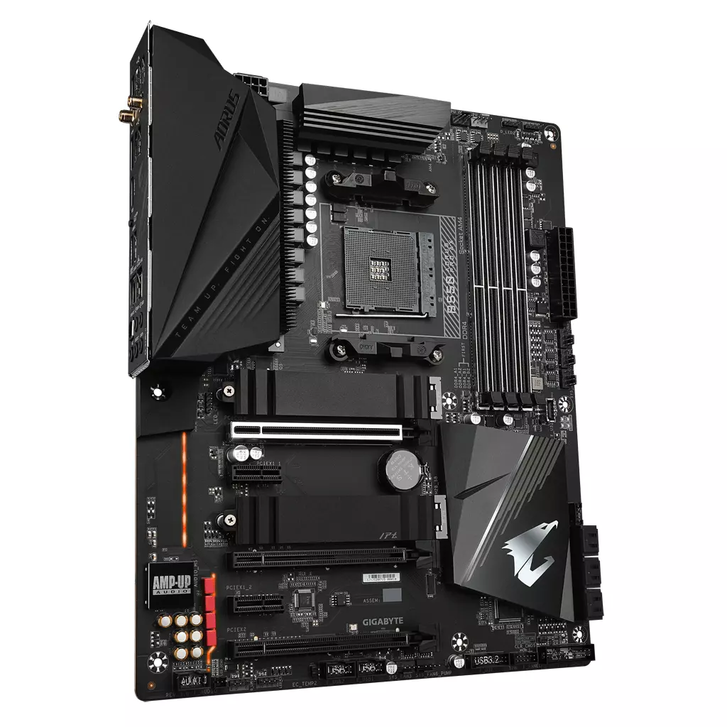 Материнская плата GIGABYTE B550 AORUS PRO AX - 2