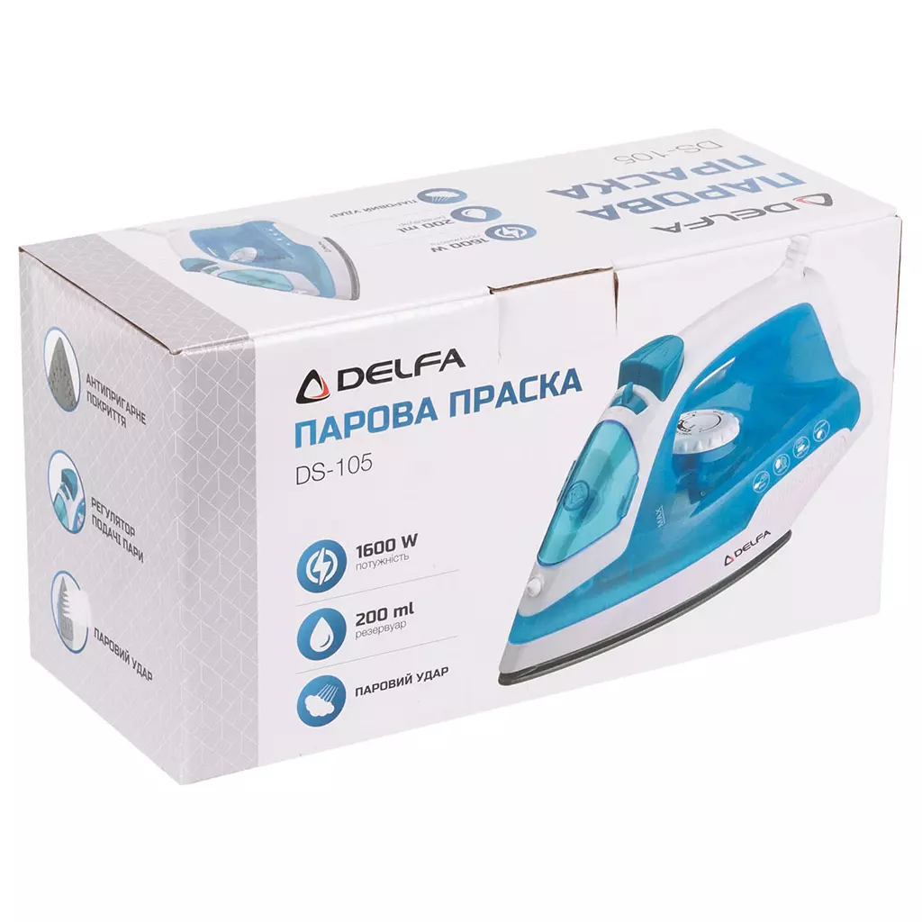 Утюг Delfa DS-105 - 7 Утюг Delfa DS-105 - 7