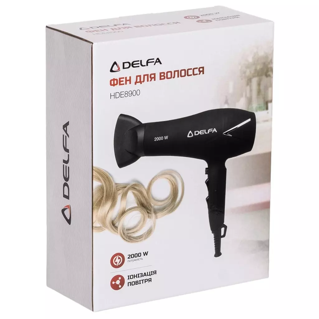 Фен Delfa HDE8900 - 3 Фен Delfa HDE8900 - 3