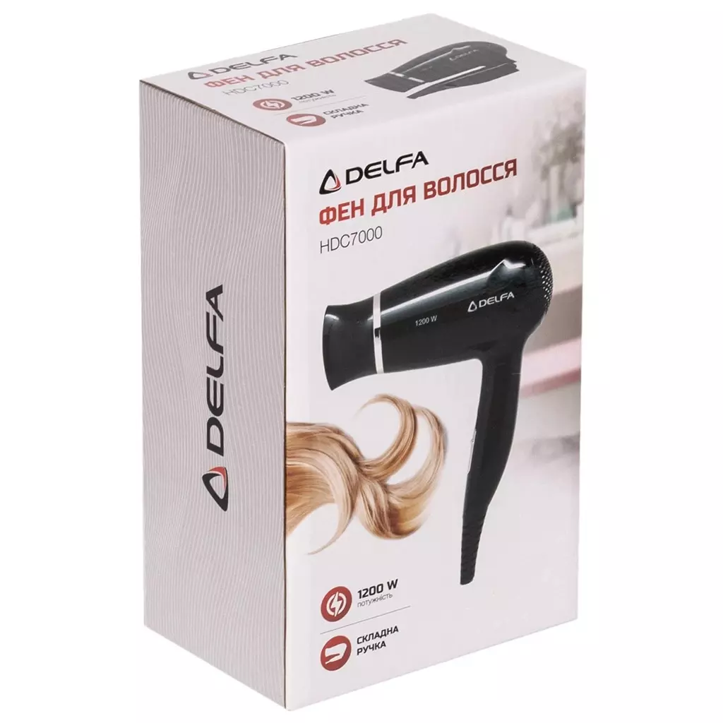 Фен Delfa HDС7000 - 5 Фен Delfa HDС7000 - 5