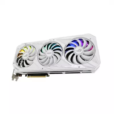 Видеокарта ASUS GeForce RTX3080 10Gb ROG STRIX OC WHITE V2 LHR (ROG-STRIX-RTX3080-O10G-WHITE-V2) - 7 Видеокарта ASUS GeForce RTX3080 10Gb ROG STRIX OC WHITE V2 LHR (ROG-STRIX-RTX3080-O10G-WHITE-V2) - 7