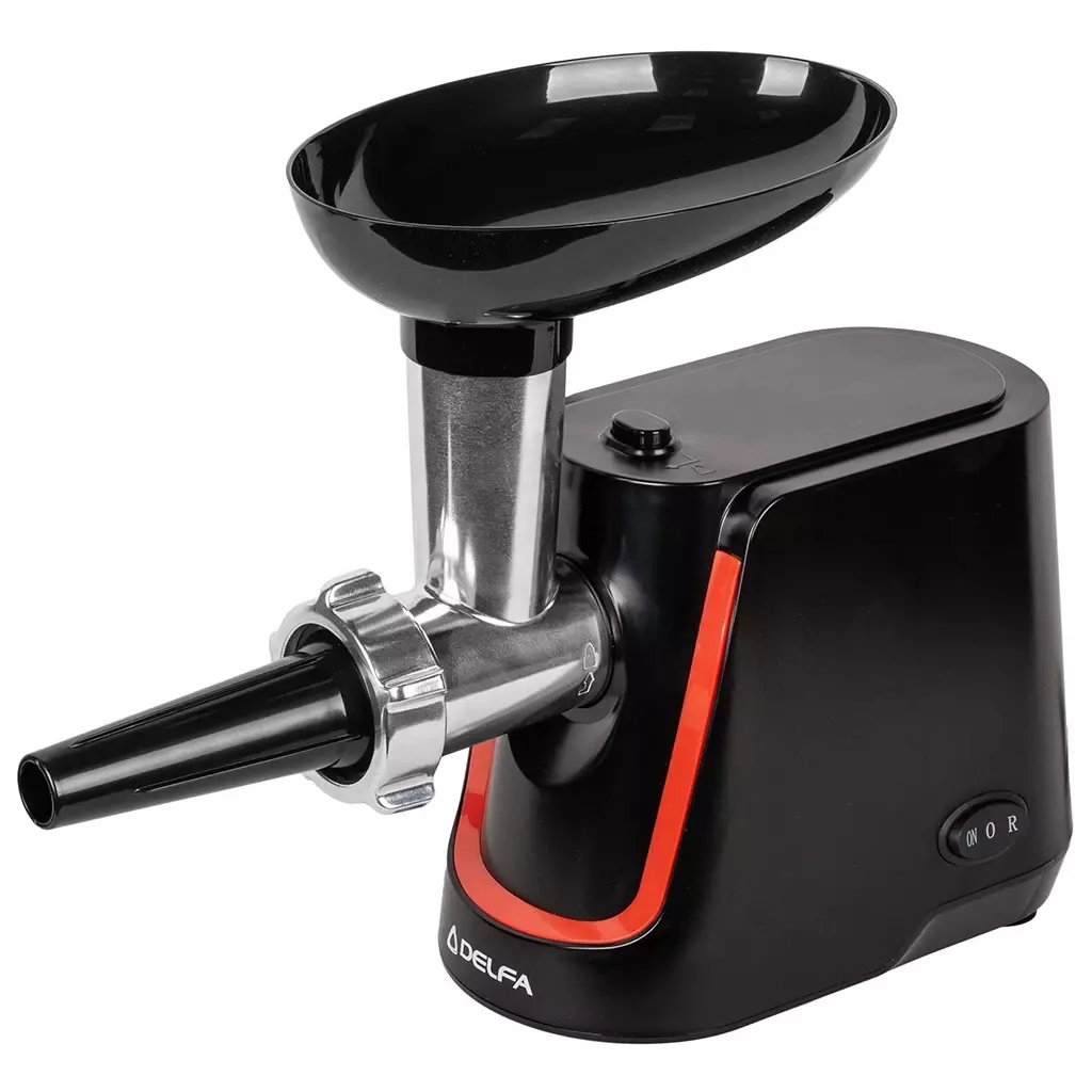 Мясорубка Delfa DMG-1013BR+ насадка для шинкування - 4 Мясорубка Delfa DMG-1013BR+ насадка для шинкування - 4