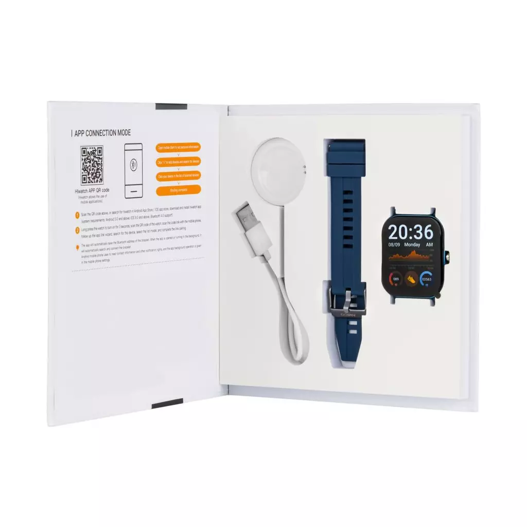 Смарт-часы Amico GO FUN Pulseoximeter and Tonometer blue (850473) - 2