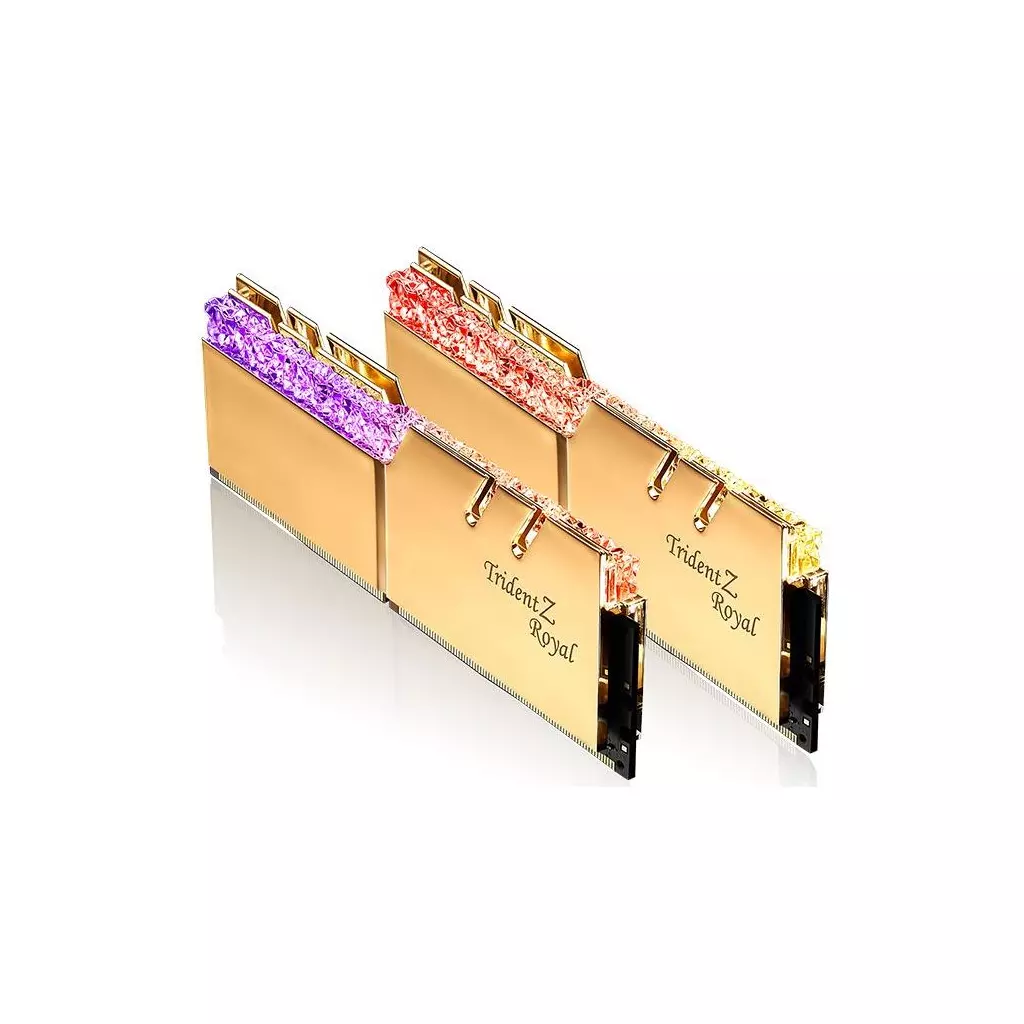 Модуль памяти для компьютера DDR4 16GB (2x8GB) 3600 MHz Trident Z Royal Gold G.Skill (F4-3600C18D-16GTRG)