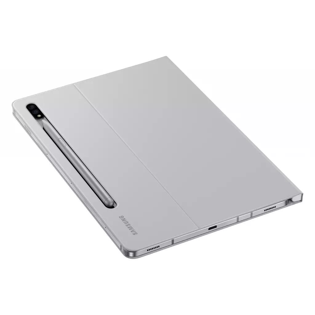 Чехол для планшета Samsung Book Cover Galaxy Tab S7/S8 (T875/X700/X706) Light Gray (EF-BT630PJEGRU) - 7 Чехол для планшета Samsung Book Cover Galaxy Tab S7/S8 (T875/X700/X706) Light Gray (EF-BT630PJEGRU) - 7