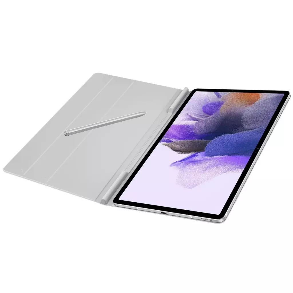 Чехол для планшета Samsung Book Cover Galaxy Tab S7 FE / S7+ (T735/975) Light Gray (EF-BT730PJEGRU) - 2 Чехол для планшета Samsung Book Cover Galaxy Tab S7 FE / S7+ (T735/975) Light Gray (EF-BT730PJEGRU) - 2