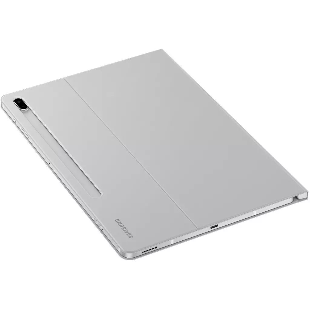 Чехол для планшета Samsung Book Cover Galaxy Tab S7 FE / S7+ (T735/975) Light Gray (EF-BT730PJEGRU) - 7 Чехол для планшета Samsung Book Cover Galaxy Tab S7 FE / S7+ (T735/975) Light Gray (EF-BT730PJEGRU) - 7