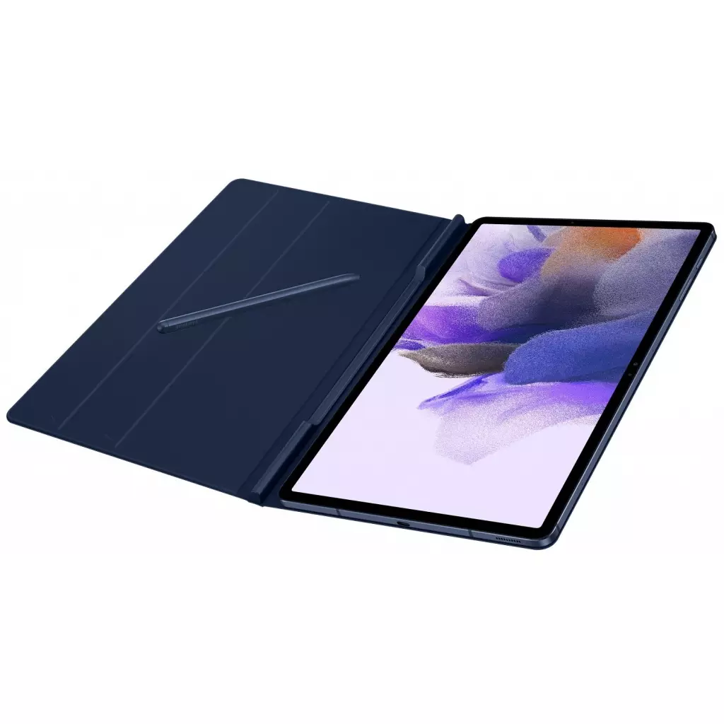 Чехол для планшета Samsung Book Cover Galaxy Tab S7 FE / S7+ (T735/975) Navy (EF-BT730PNEGRU) - 4