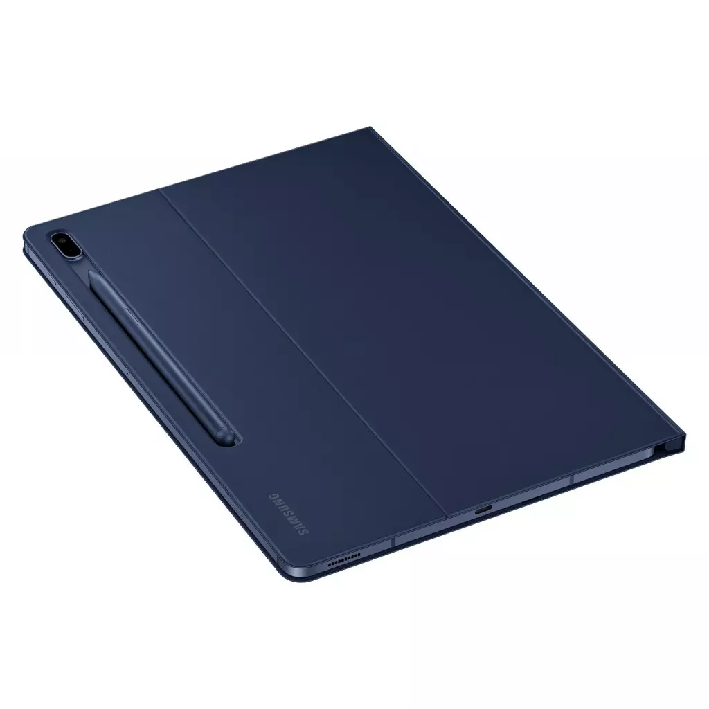 Чехол для планшета Samsung Book Cover Galaxy Tab S7 FE / S7+ (T735/975) Navy (EF-BT730PNEGRU) - 7