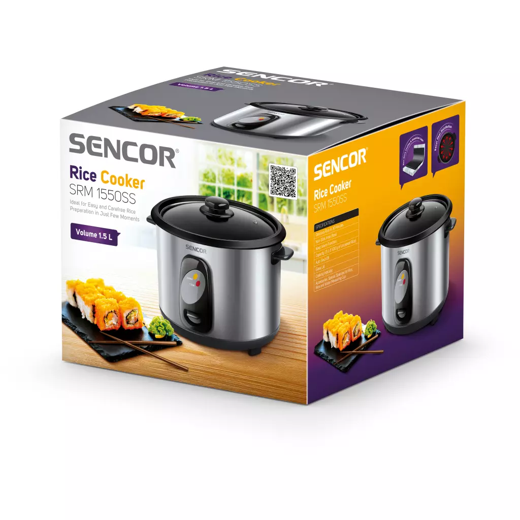 Мультиварка Sencor SRM1550SS - 3 Мультиварка Sencor SRM1550SS - 3