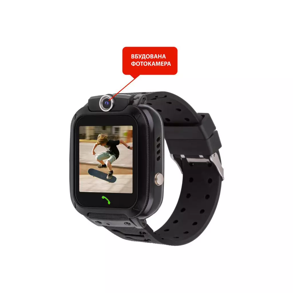 Смарт-часы Amigo GO007 FLEXI GPS Black - 1 Смарт-часы Amigo GO007 FLEXI GPS Black - 1