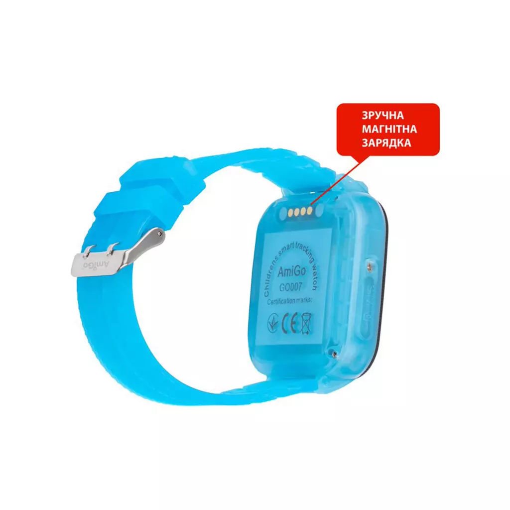 Смарт-часы Amigo GO007 FLEXI GPS Blue - 2 Смарт-часы Amigo GO007 FLEXI GPS Blue - 2