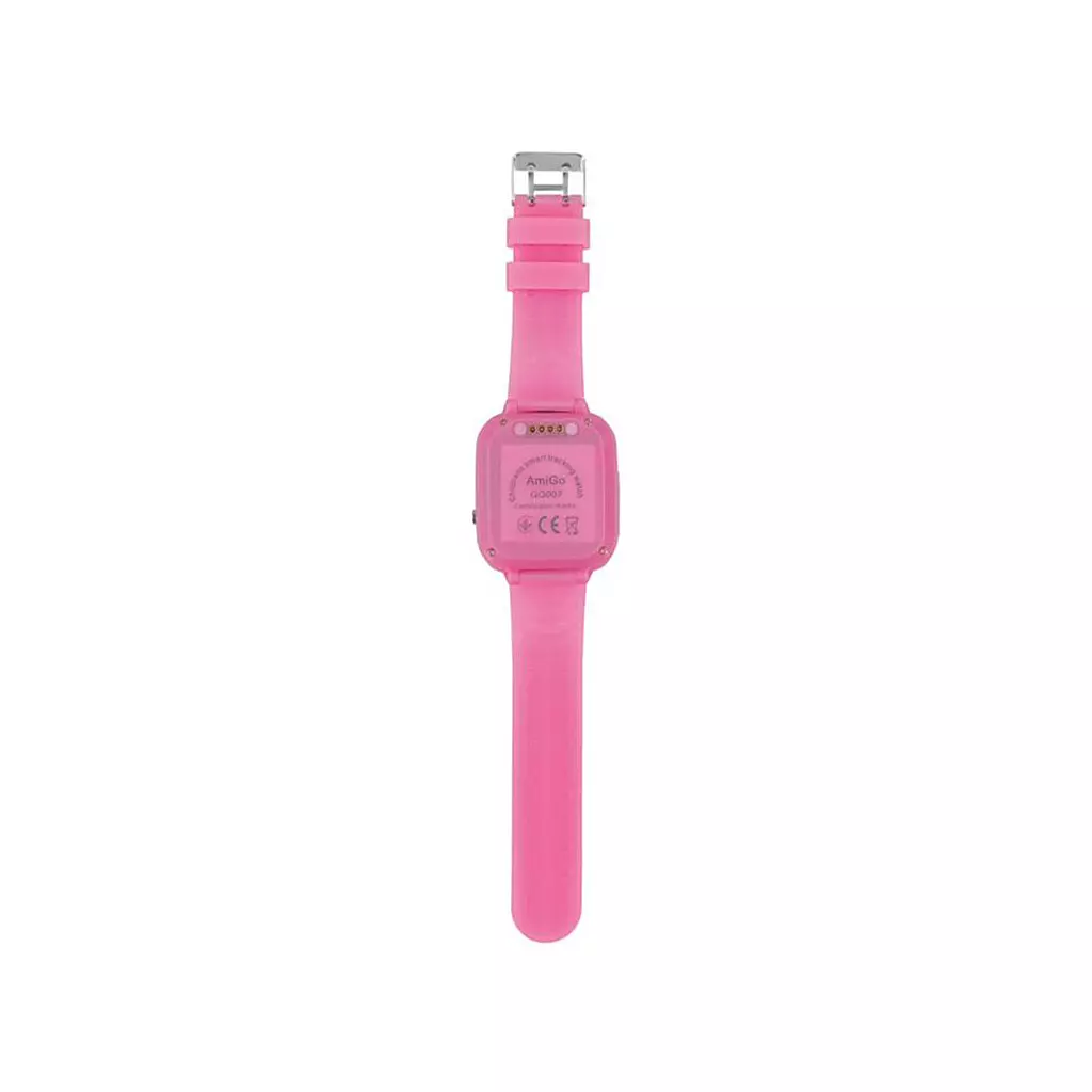 Смарт-часы Amigo GO007 FLEXI GPS Pink - 4 Смарт-часы Amigo GO007 FLEXI GPS Pink - 4