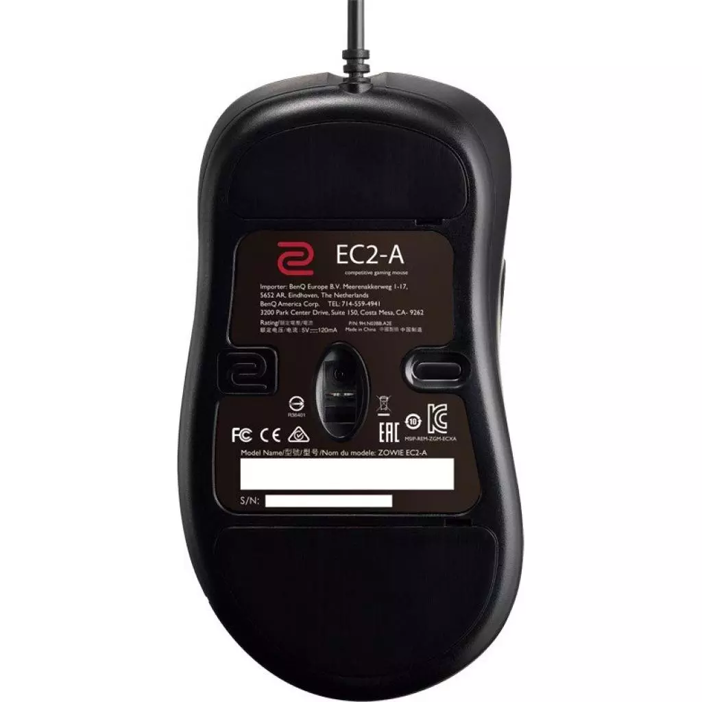 Мышка Zowie EC2-A USB Black (9H.N03BB.A2E) - 4 Мышка Zowie EC2-A USB Black (9H.N03BB.A2E) - 4