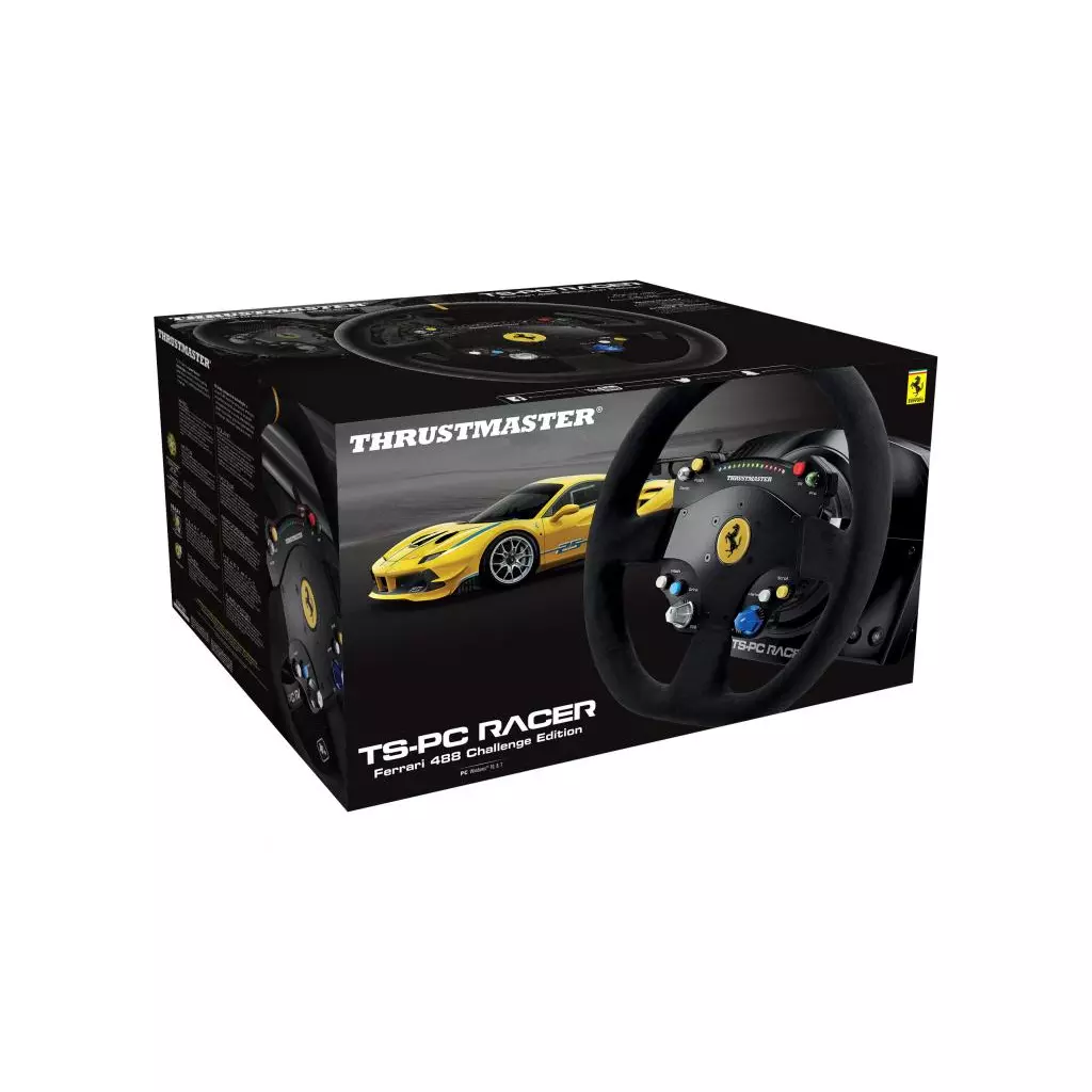 Руль ThrustMaster TS-PC Racer Ferrari 488 Challenge Edition Black (2960798) - 4