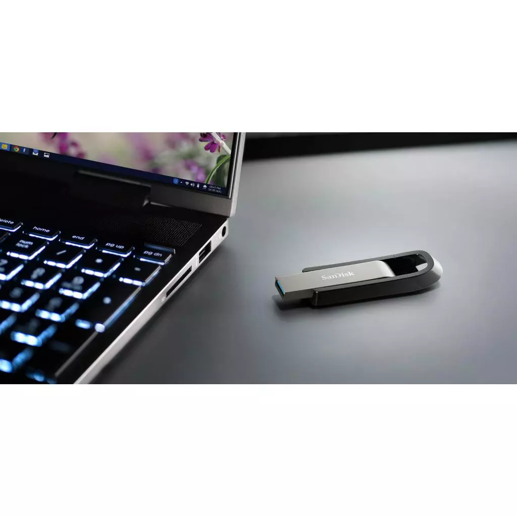 USB флеш накопитель SanDisk 128GB Extreme Go USB 3.2 (SDCZ810-128G-G46) - 6 USB флеш накопитель SanDisk 128GB Extreme Go USB 3.2 (SDCZ810-128G-G46) - 6