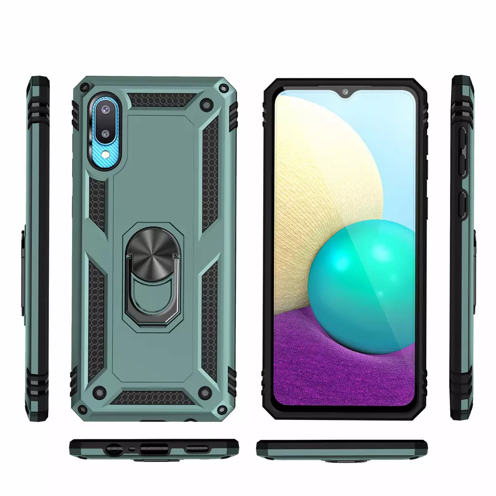 Чехол для моб. телефона BeCover Military Samsung Galaxy A02 SM-A022 / M02 SM-M022 Dark Green (706641) - 1 Чехол для моб. телефона BeCover Military Samsung Galaxy A02 SM-A022 / M02 SM-M022 Dark Green (706641) - 1