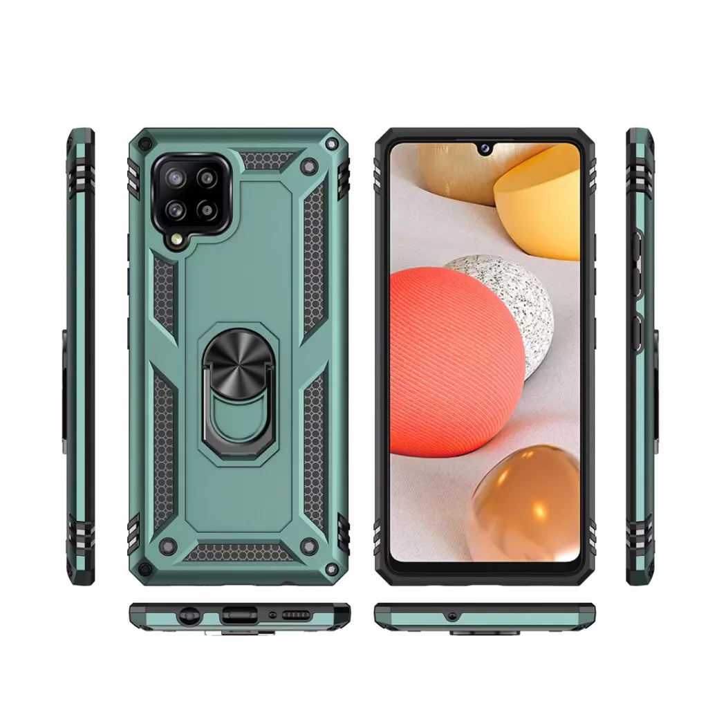 Чехол для моб. телефона BeCover Military Samsung Galaxy A22 SM-A225 / M32 SM-M325 Dark Green (706639) - 1