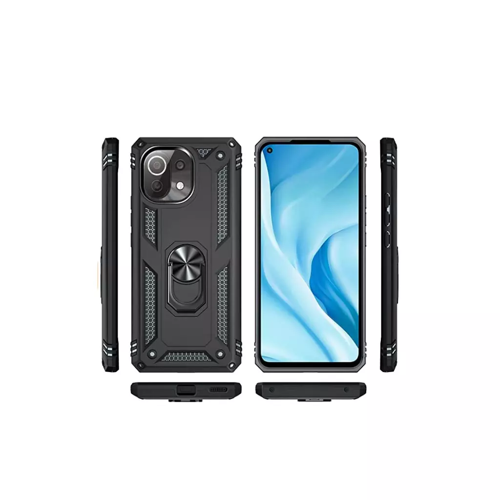 Чехол для моб. телефона BeCover Military Xiaomi Mi 11 Lite / Mi 11 Lite 5G Black (706642) - 1 Чехол для моб. телефона BeCover Military Xiaomi Mi 11 Lite / Mi 11 Lite 5G Black (706642) - 1