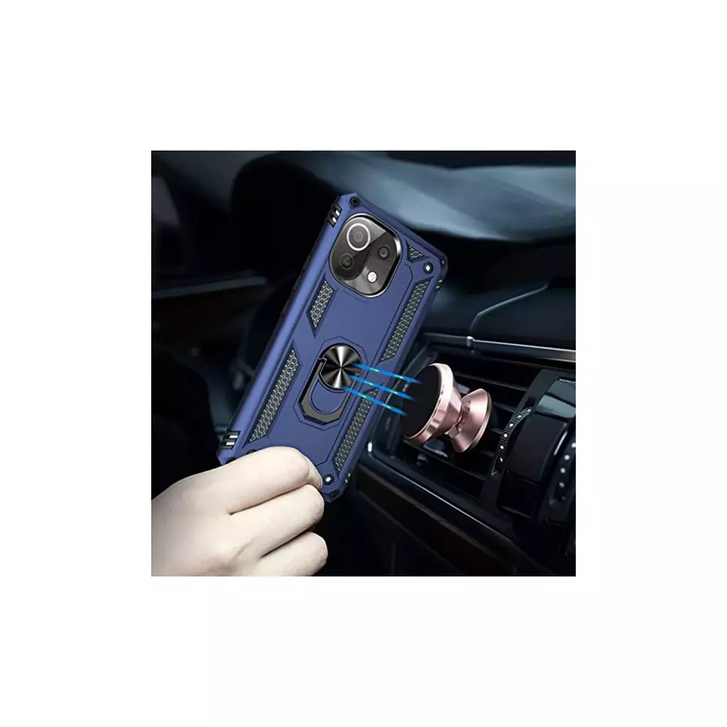 Чехол для моб. телефона BeCover Military Xiaomi Mi 11 Lite / Mi 11 Lite 5G Blue (706643) - 3 Чехол для моб. телефона BeCover Military Xiaomi Mi 11 Lite / Mi 11 Lite 5G Blue (706643) - 3