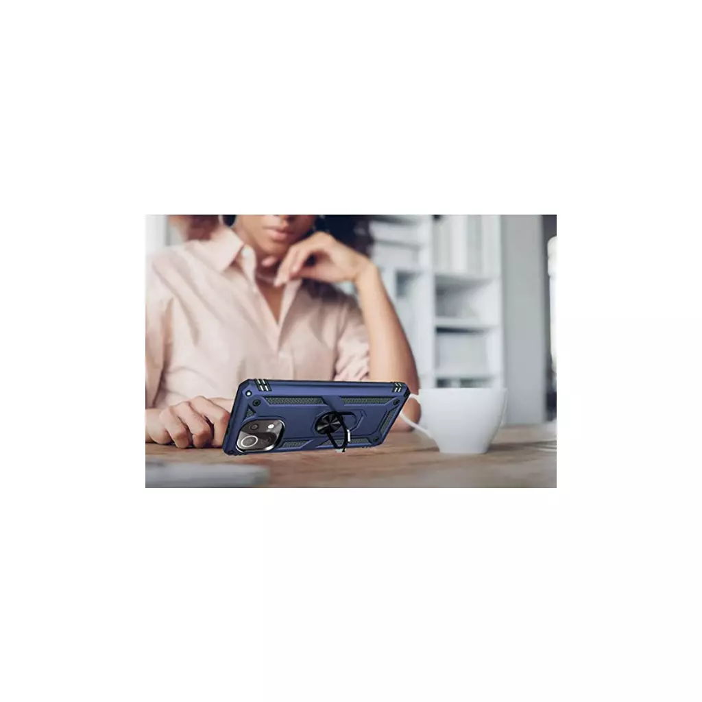 Чехол для моб. телефона BeCover Military Xiaomi Mi 11 Lite / Mi 11 Lite 5G Blue (706643) - 4 Чехол для моб. телефона BeCover Military Xiaomi Mi 11 Lite / Mi 11 Lite 5G Blue (706643) - 4