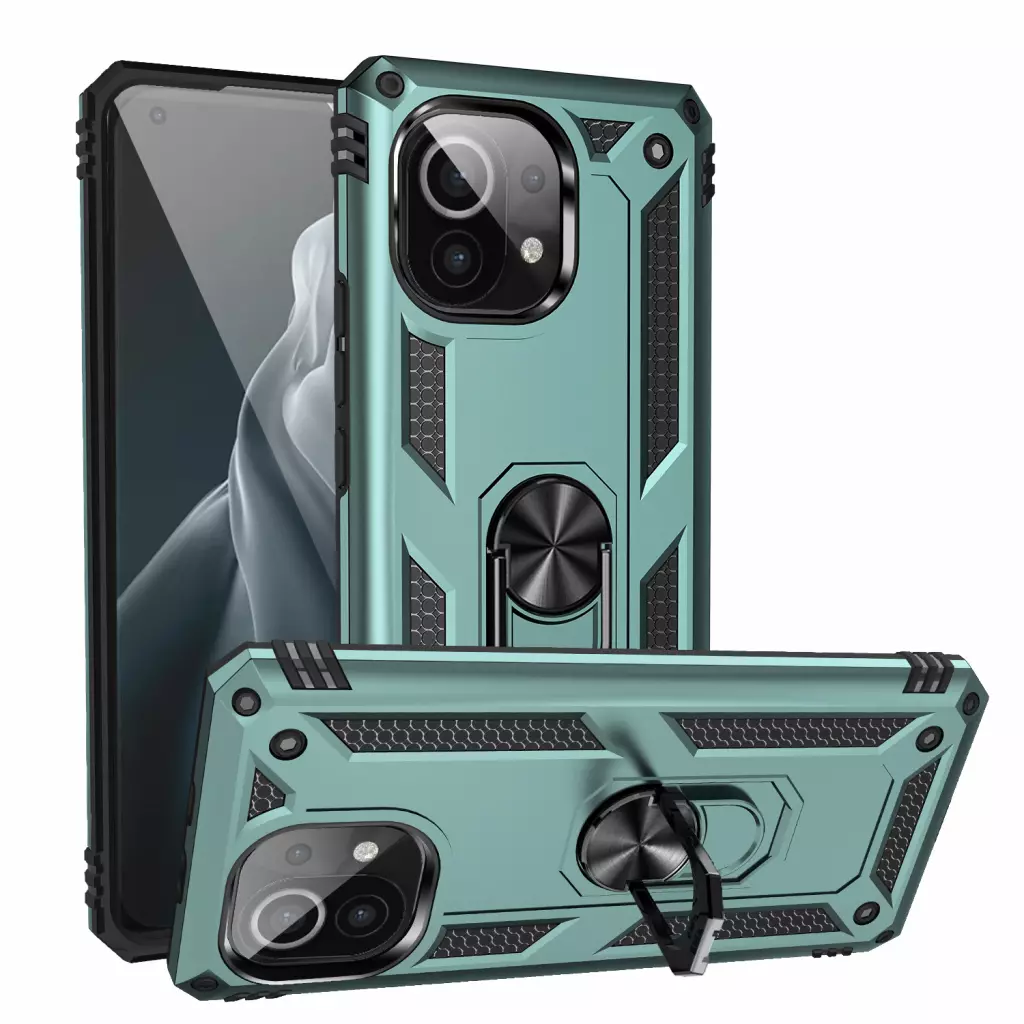 Чехол для моб. телефона BeCover Military Xiaomi Mi 11 Lite / Mi 11 Lite 5G Dark Green (706645) - 2 Чехол для моб. телефона BeCover Military Xiaomi Mi 11 Lite / Mi 11 Lite 5G Dark Green (706645) - 2
