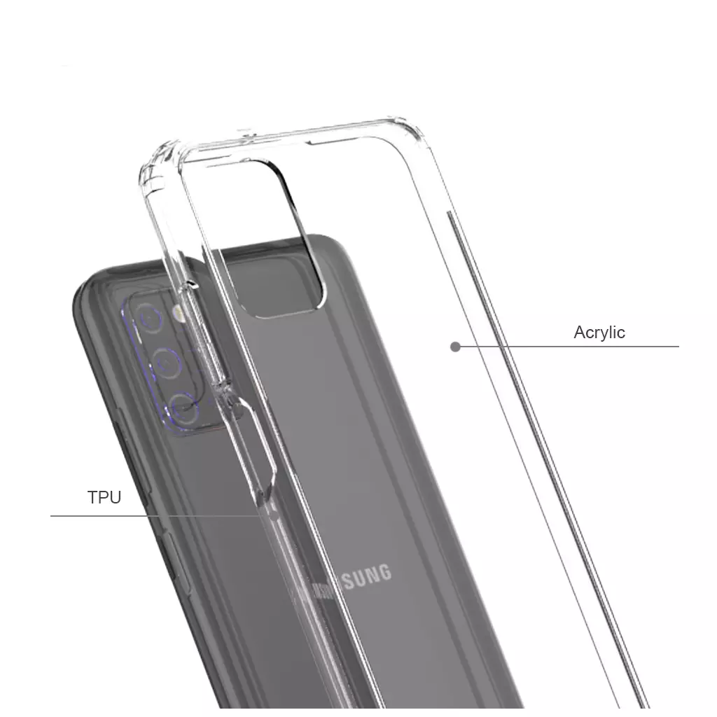 Чехол для моб. телефона BeCover Samsung Galaxy A03s SM-A037 Transparancy (706650) - 2