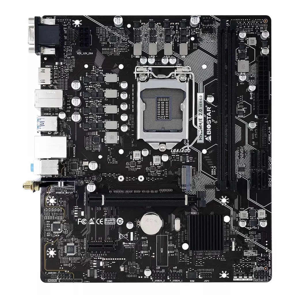 Материнская плата Biostar H510MH/E 2.0 - 1 Материнская плата Biostar H510MH/E 2.0 - 1