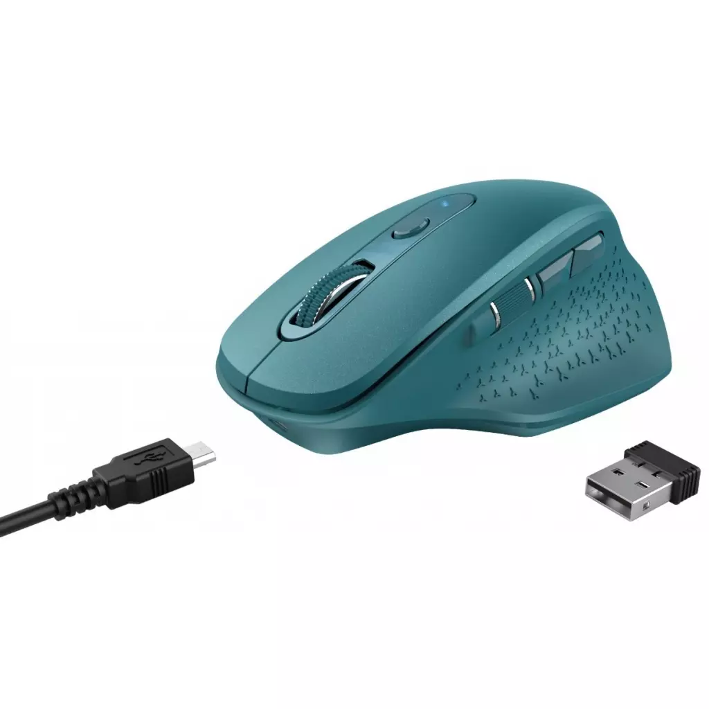 Мышка Trust Ozaa Rechargeable Wireless Blue (24034) - 8 Мышка Trust Ozaa Rechargeable Wireless Blue (24034) - 8