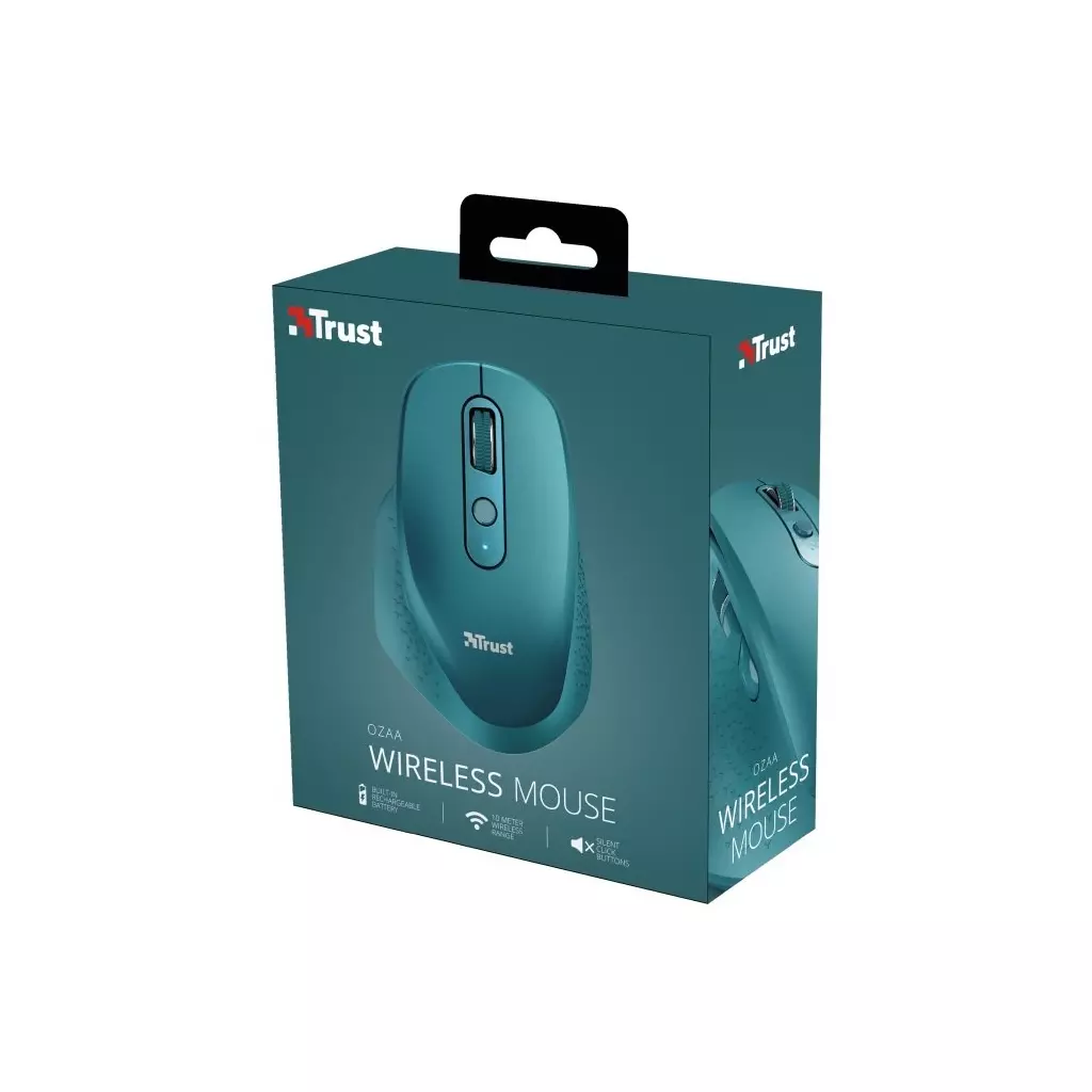 Мышка Trust Ozaa Rechargeable Wireless Blue (24034) - 9 Мышка Trust Ozaa Rechargeable Wireless Blue (24034) - 9