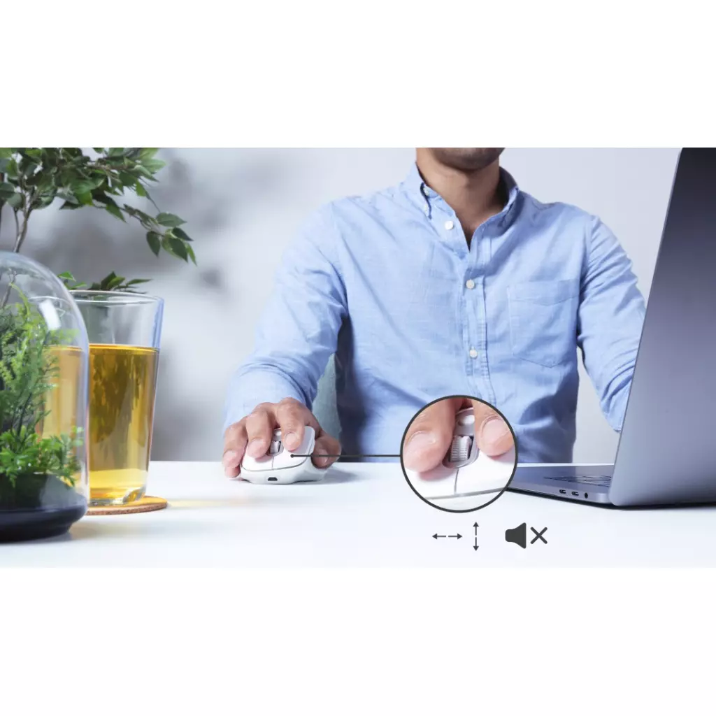 Мышка Trust Ozaa Rechargeable Wireless White (24035) - 1 Мышка Trust Ozaa Rechargeable Wireless White (24035) - 1