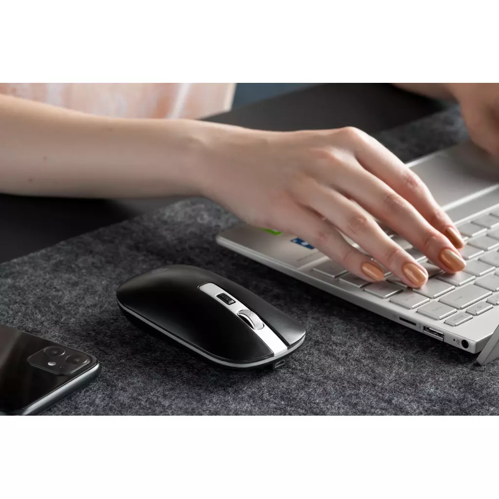 Мышка 2E MF290 Rechargeable Bluetooth+ Wireless Black (2E-MF290WB) - 1 Мышка 2E MF290 Rechargeable Bluetooth+ Wireless Black (2E-MF290WB) - 1