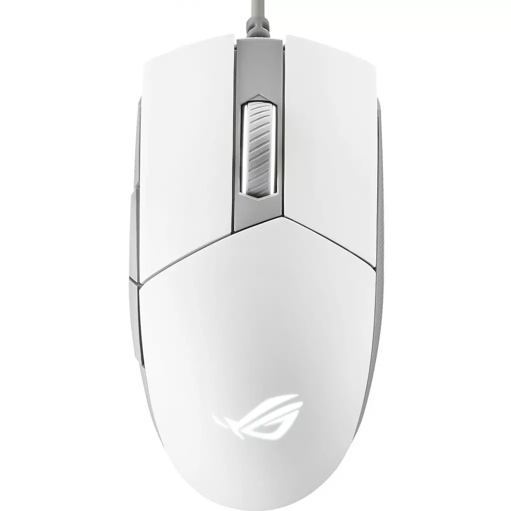 Мышка ASUS ROG Strix Impact II ML USB RGB White (90MP02C0-BMUA00)