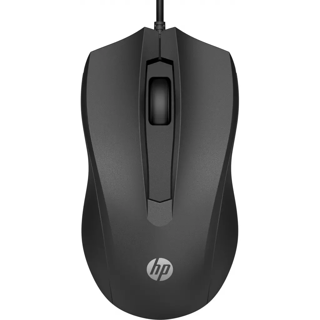 Мышка HP 100 USB Black (6VY96AA)