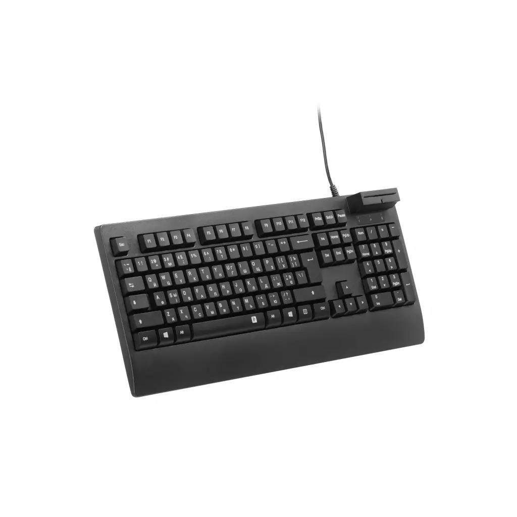 Клавиатура 2E KС1030 Smart Card USB Black (2E-KC1030UB) - 1