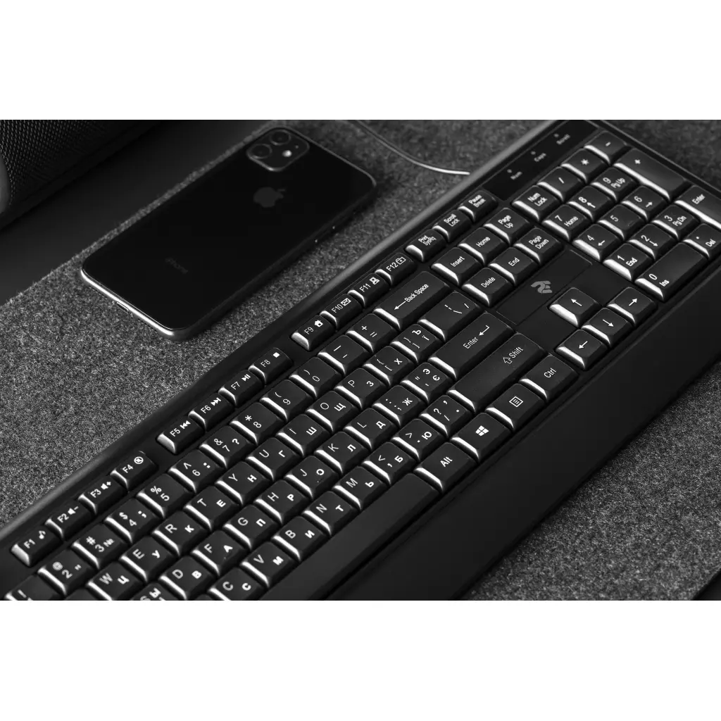 Комплект 2E MK404 USB Black (2E-MK404UB) - 11 Комплект 2E MK404 USB Black (2E-MK404UB) - 11
