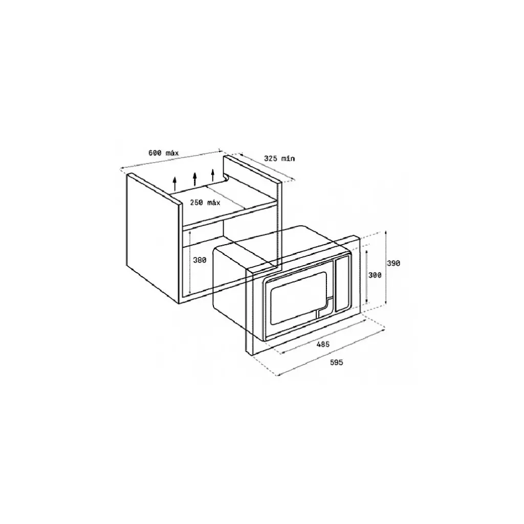 Микроволновая печь Teka MB 620 BI - 3