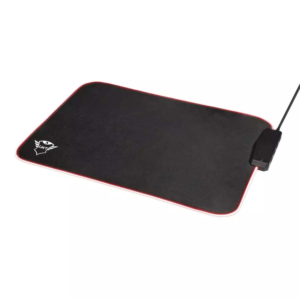 Коврик для мышки Trust GXT 765 Glide-Flex RGB Mouse Pad with USB Hub Black (23646) - 9 Коврик для мышки Trust GXT 765 Glide-Flex RGB Mouse Pad with USB Hub Black (23646) - 9