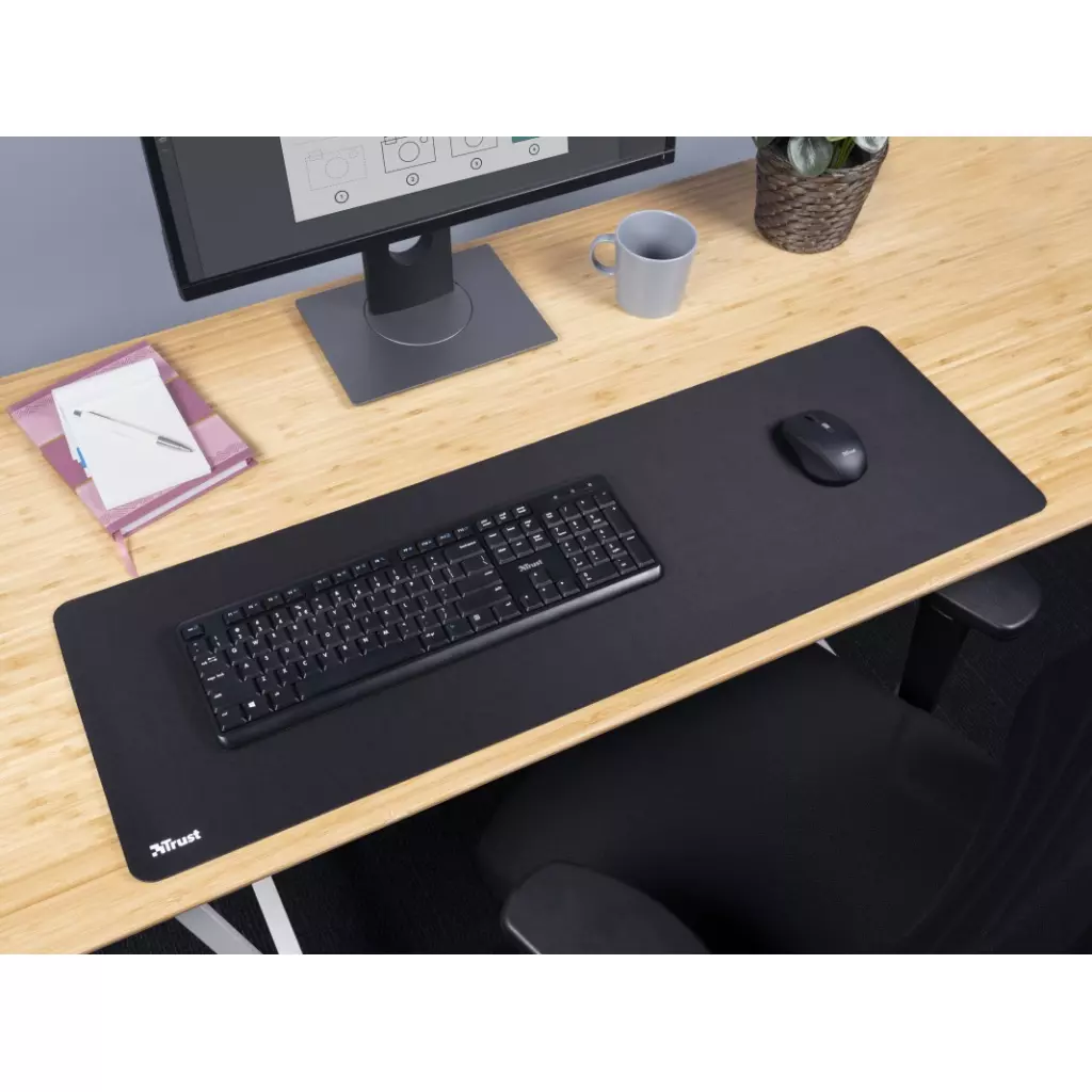 Коврик для мышки Trust Mouse Pad XXL Black (24194) - 1 Коврик для мышки Trust Mouse Pad XXL Black (24194) - 1