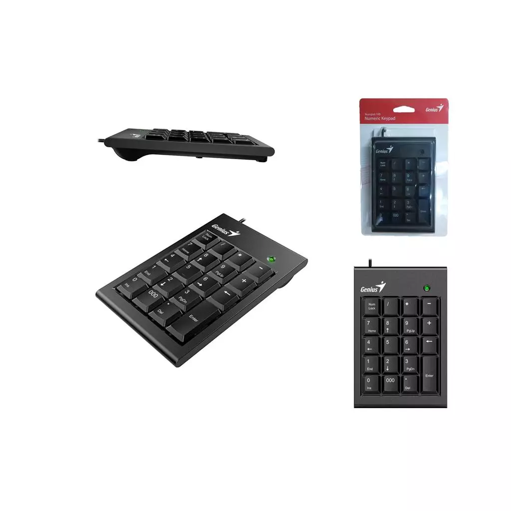 Клавиатура Genius 100 USB Black (31300015400) - 3 Клавиатура Genius 100 USB Black (31300015400) - 3