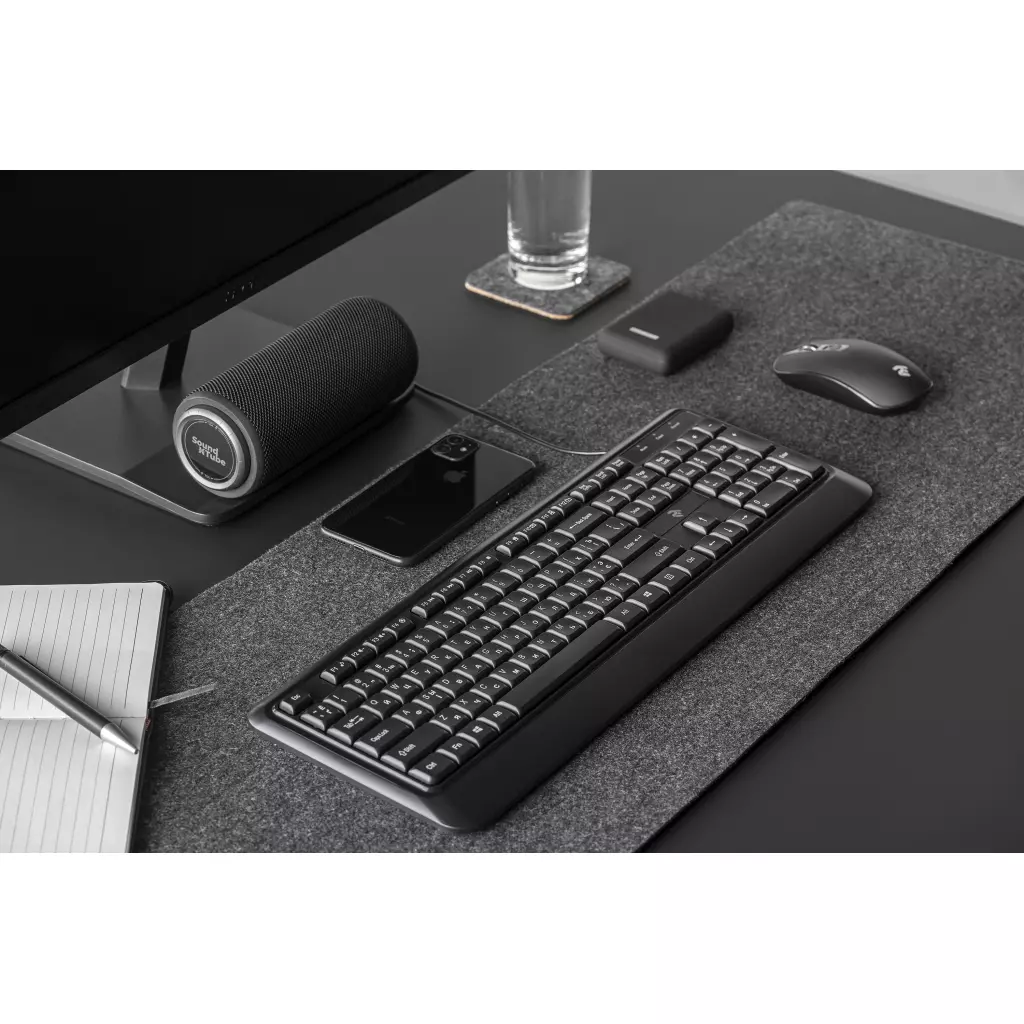 Клавиатура 2E KS130 USB Black (2E-KS130UB) - 7 Клавиатура 2E KS130 USB Black (2E-KS130UB) - 7