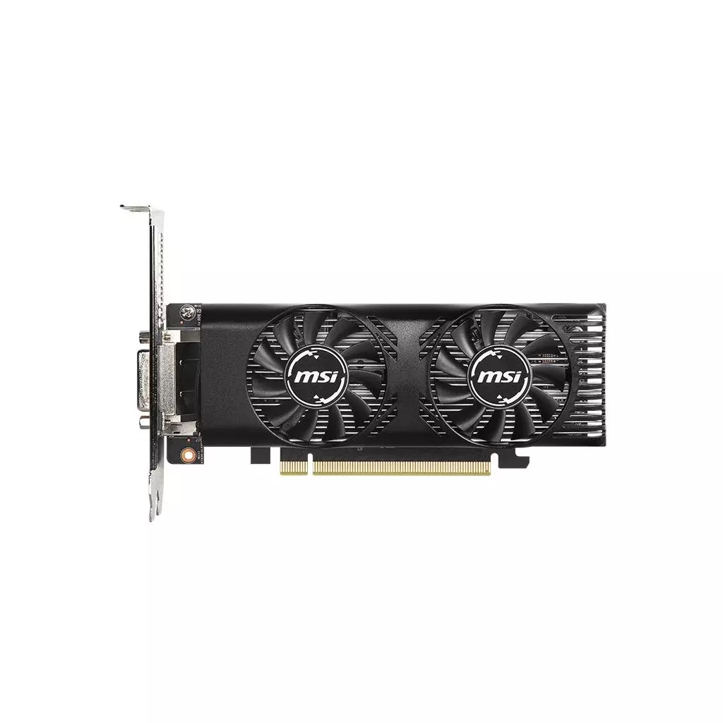 Видеокарта MSI GeForce GTX1650 4096Mb LP (GTX 1650 4GT LP) - 1 Видеокарта MSI GeForce GTX1650 4096Mb LP (GTX 1650 4GT LP) - 1