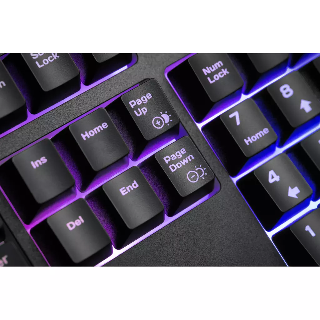 Клавиатура Defender Glorious GK-310L RGB Ru Black (45310) - 1 Клавиатура Defender Glorious GK-310L RGB Ru Black (45310) - 1