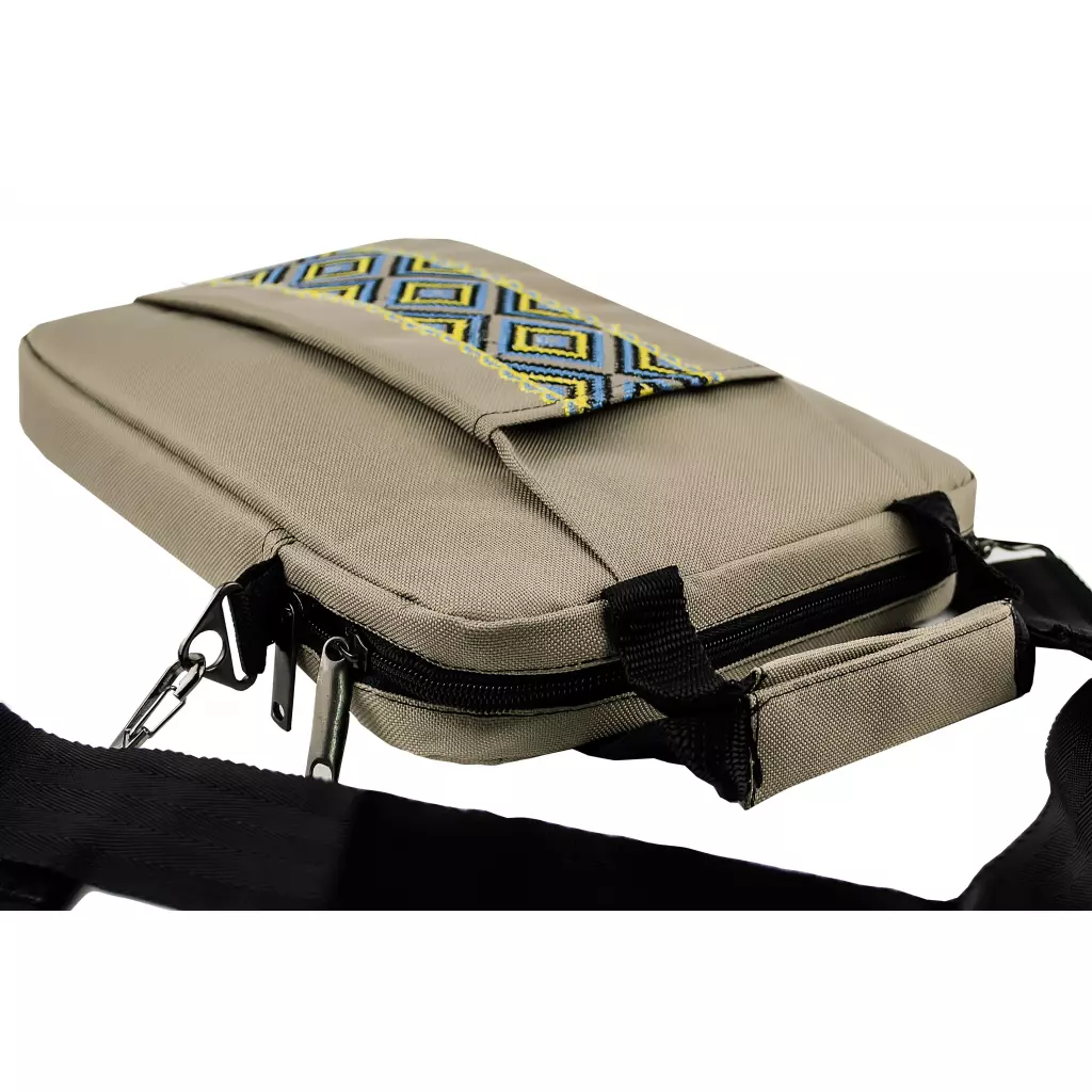 Сумка для ноутбука Porto 10'' LN-10-02LB Vishivanka Beige (LN1002LB_Vish) - 4 Сумка для ноутбука Porto 10'' LN-10-02LB Vishivanka Beige (LN1002LB_Vish) - 4