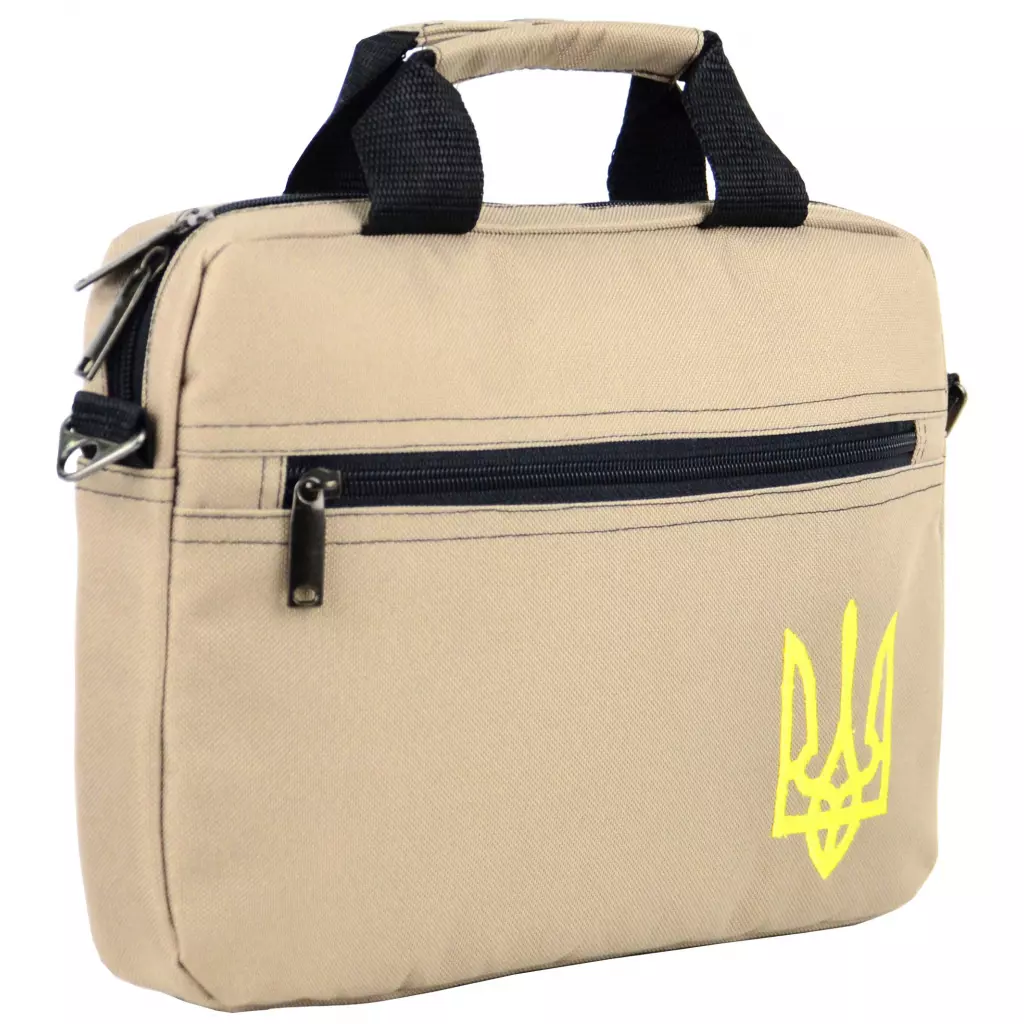 Сумка для ноутбука Porto 12'' PN12 TRIZUB Beige (PN12LB_TRIZ) - 1 Сумка для ноутбука Porto 12'' PN12 TRIZUB Beige (PN12LB_TRIZ) - 1