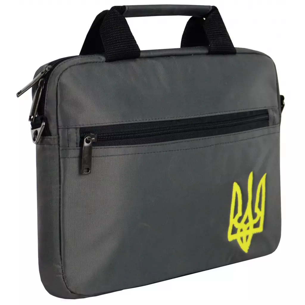 Сумка для ноутбука Porto 12'' PN12 TRIZUB DarkGreen (PN12GP_TRIZ) - 1 Сумка для ноутбука Porto 12'' PN12 TRIZUB DarkGreen (PN12GP_TRIZ) - 1