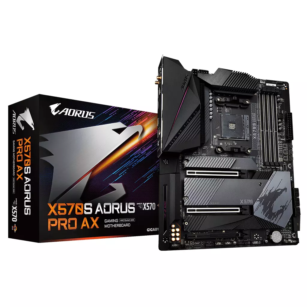 Материнская плата GIGABYTE X570S AORUS PRO AX